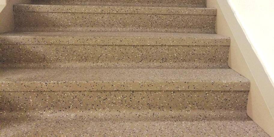 trap bekleden met vinyl @city